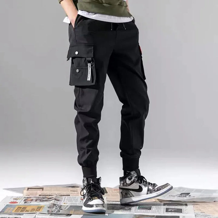 Techwear Casual Cargo Joggers Dark Tiger