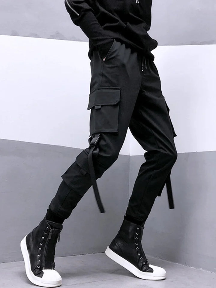 Slim Dark Hip Hop Joggers Dark Tiger