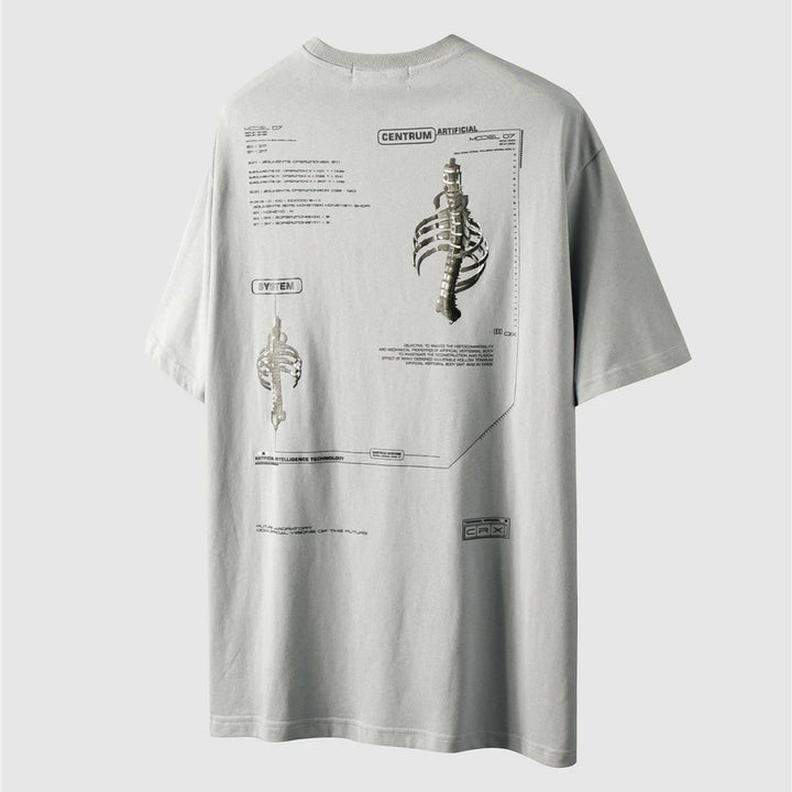 Dark Harajuku Loose T-Shirt Dark Tiger
