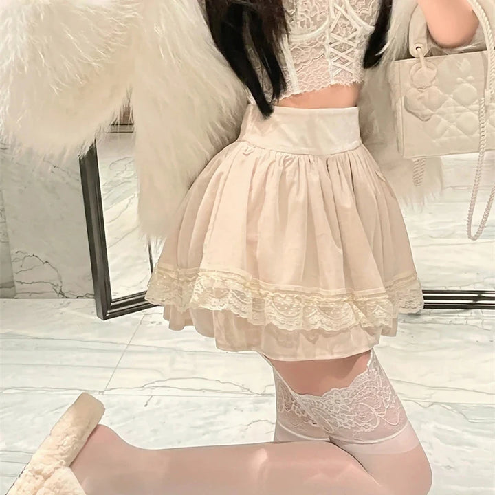 Gothic Lolita Mini Skirt Dark Tiger