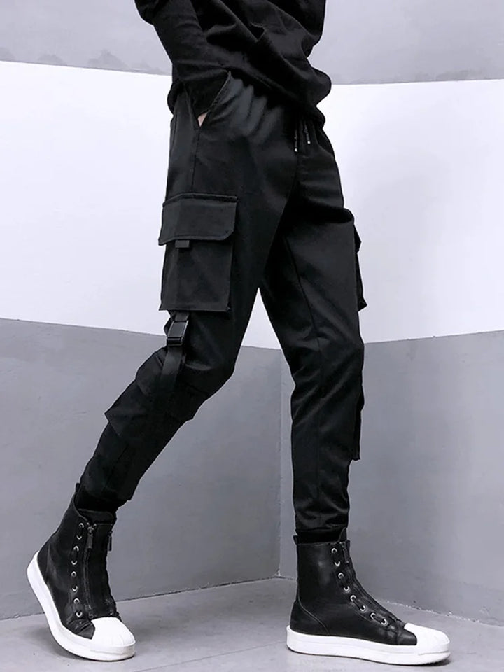 Slim Dark Hip Hop Joggers Dark Tiger