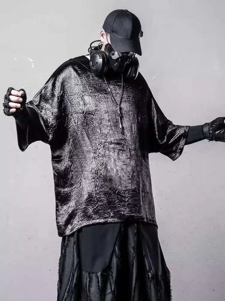 Dark Punk Oversized T-Shirt Dark Tiger