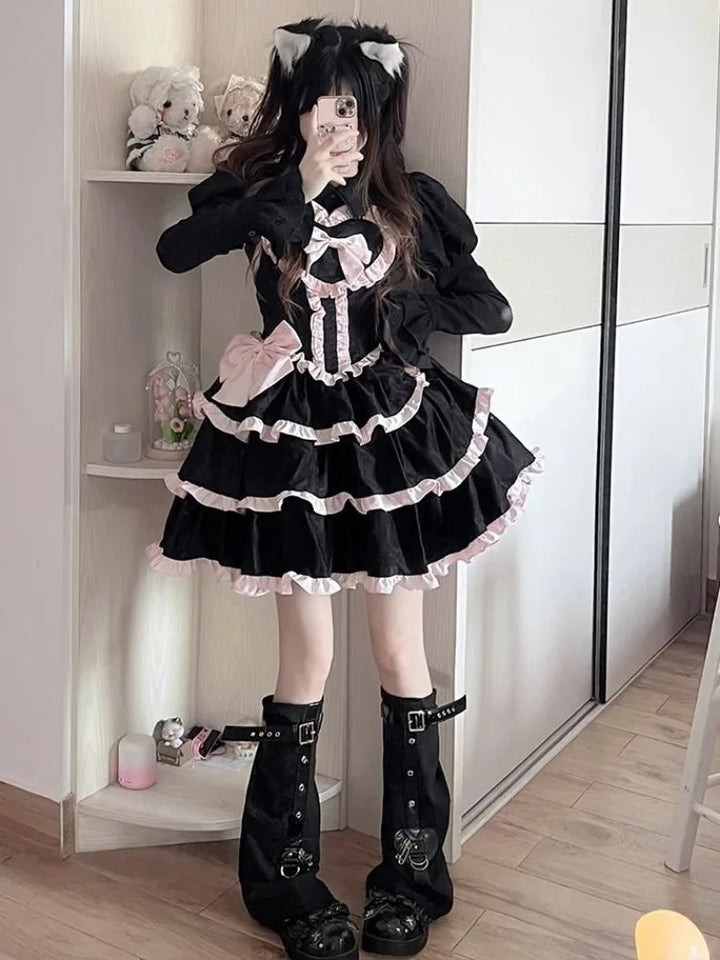 Harajuku Y2K Zipper Style Leg Warmers Dark Tiger