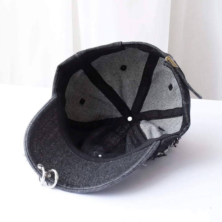 Y2K Gothic Baseball Hat Dark Tiger