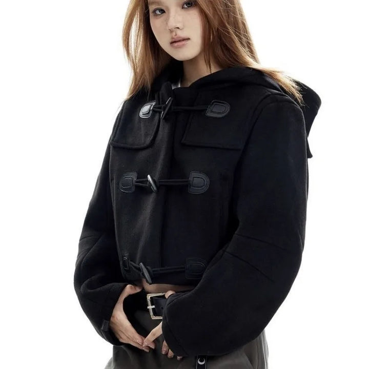 Dark Short Vintage Coat Dark Tiger