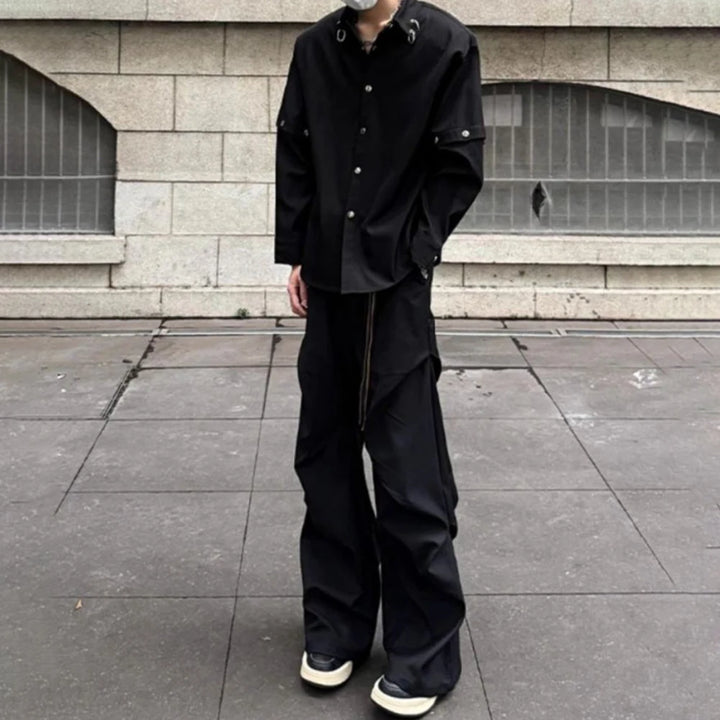 Y2K Loose Casual Jacket Dark Tiger