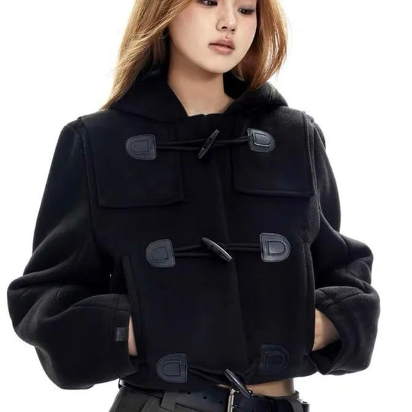 Dark Short Vintage Coat Dark Tiger