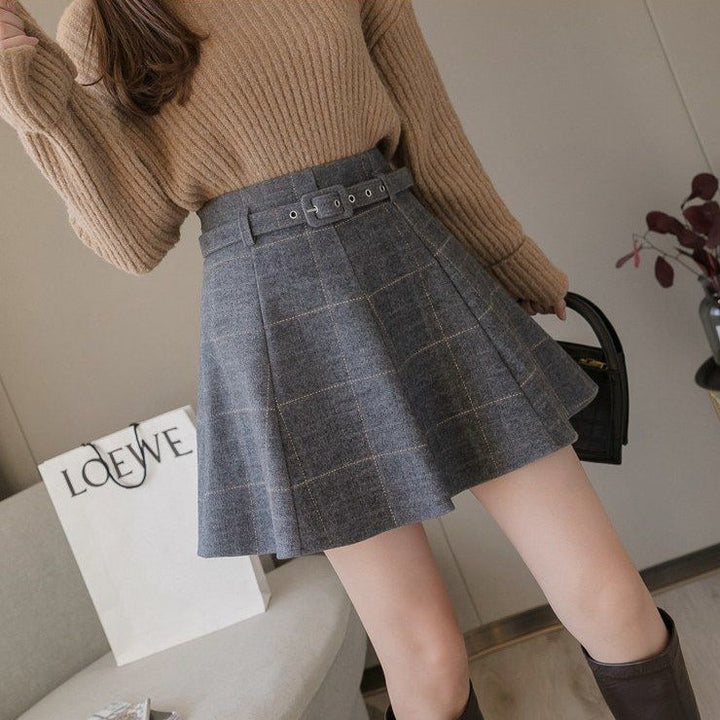 Elegant Mini Skirt Dark Tiger