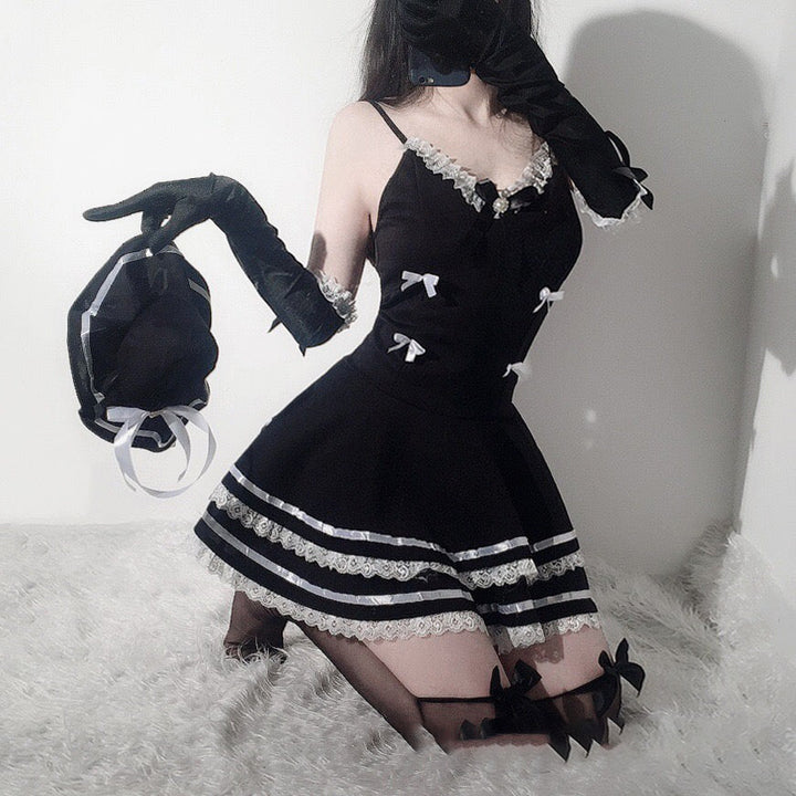 Maid Cosplay Costume Dark Tiger