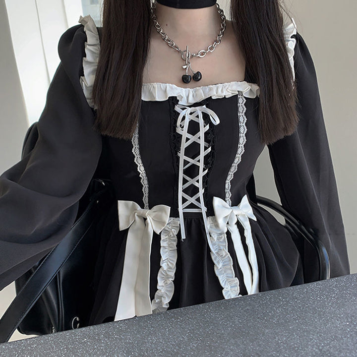 Harajuku Japanese Gothic Dress Dark Tiger