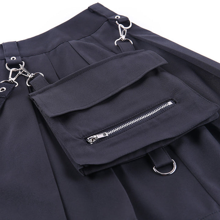 Techwear Gothic Skirt Dark Tiger