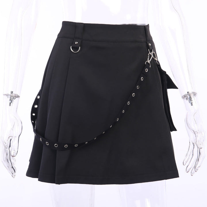 Techwear Gothic Skirt Dark Tiger