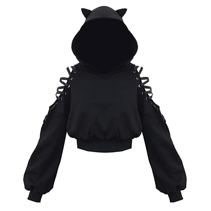 Dark Neko Hoodie Dark Tiger