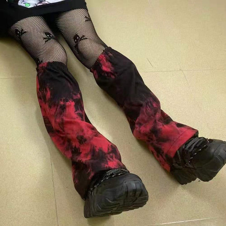 Harajuku Gothic Leg Warmers Dark Tiger