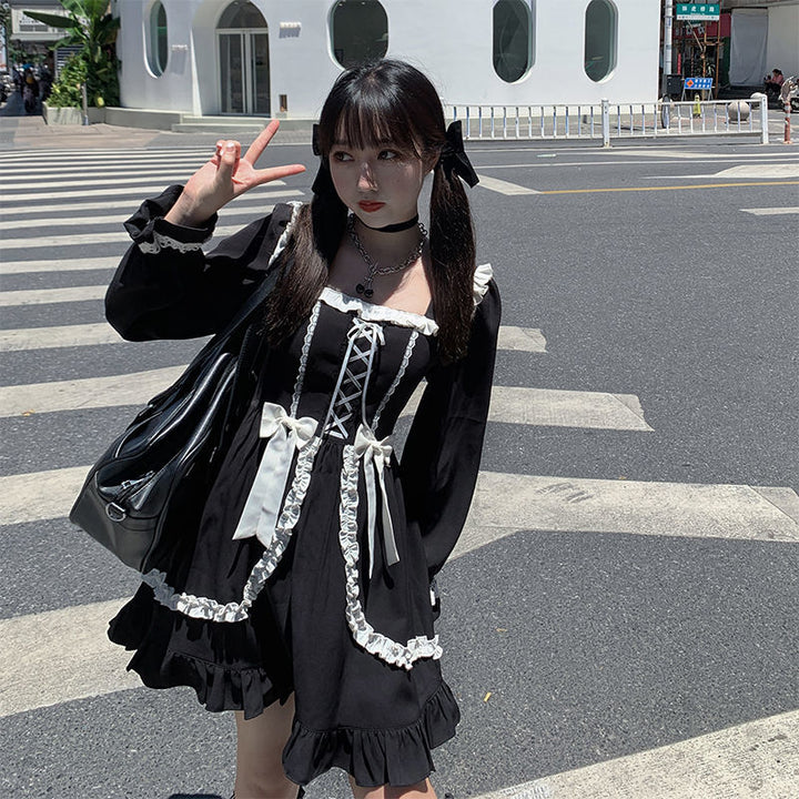 Harajuku Japanese Gothic Dress Dark Tiger