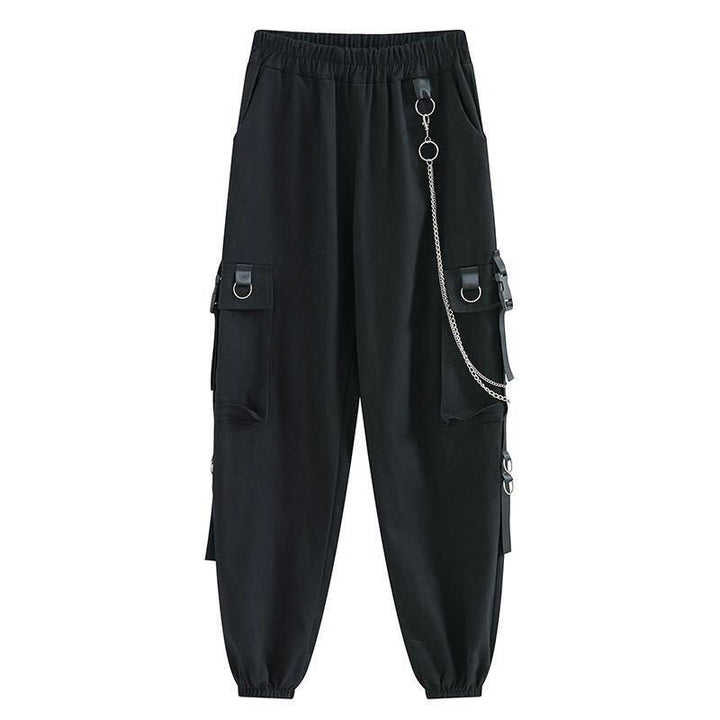 Harajuku Techwear Cargo Pants Dark Tiger