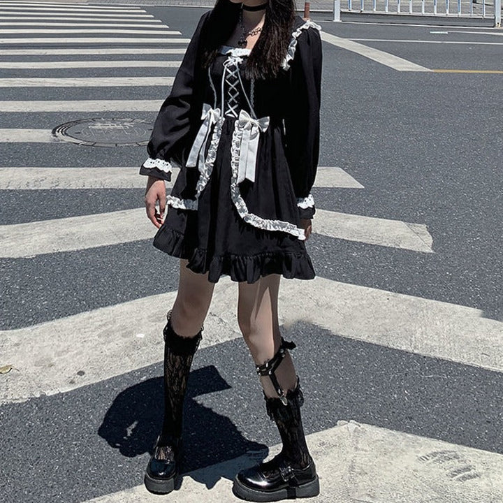 Harajuku Japanese Gothic Dress Dark Tiger