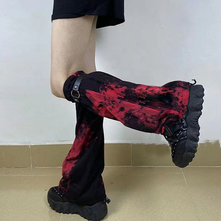 Harajuku Gothic Leg Warmers Dark Tiger