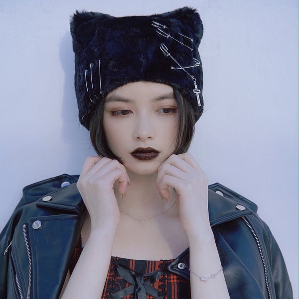 Harajuku Gothic Hat Dark Tiger