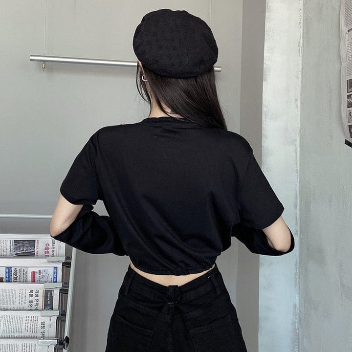Darkwear Removable Sleeve T-shirt with Chain Dark Tiger