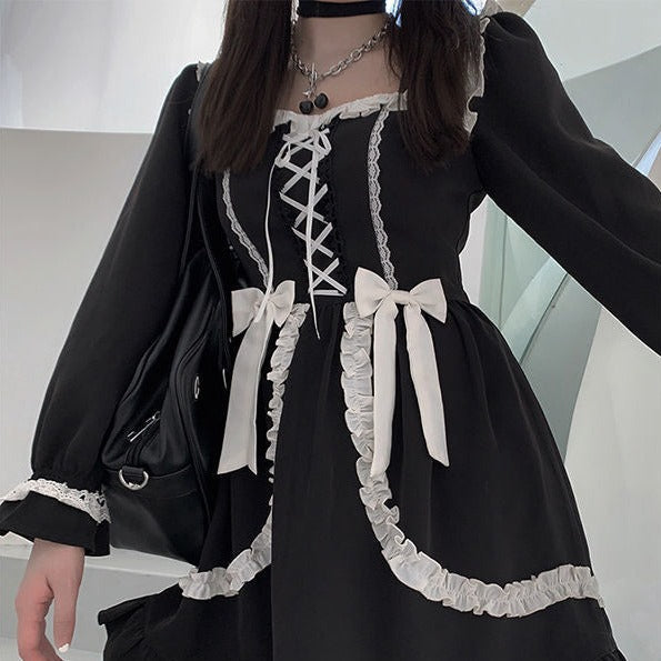 Harajuku Japanese Gothic Dress Dark Tiger