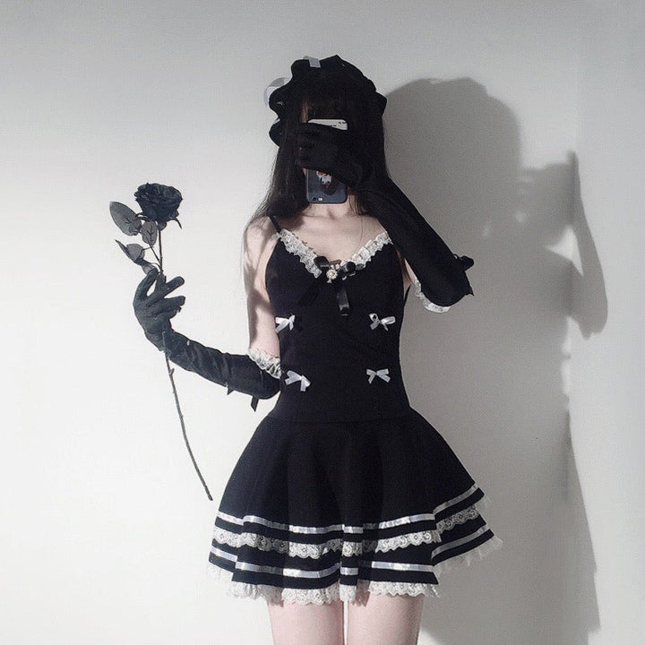 Maid Cosplay Costume Dark Tiger