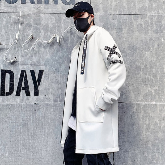 Harajuku Hooded Techwear Jacket Dark Tiger