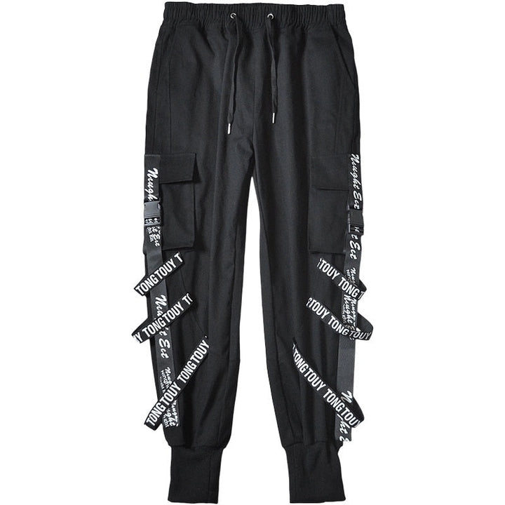 Techwear Cargo Joggers Dark Tiger