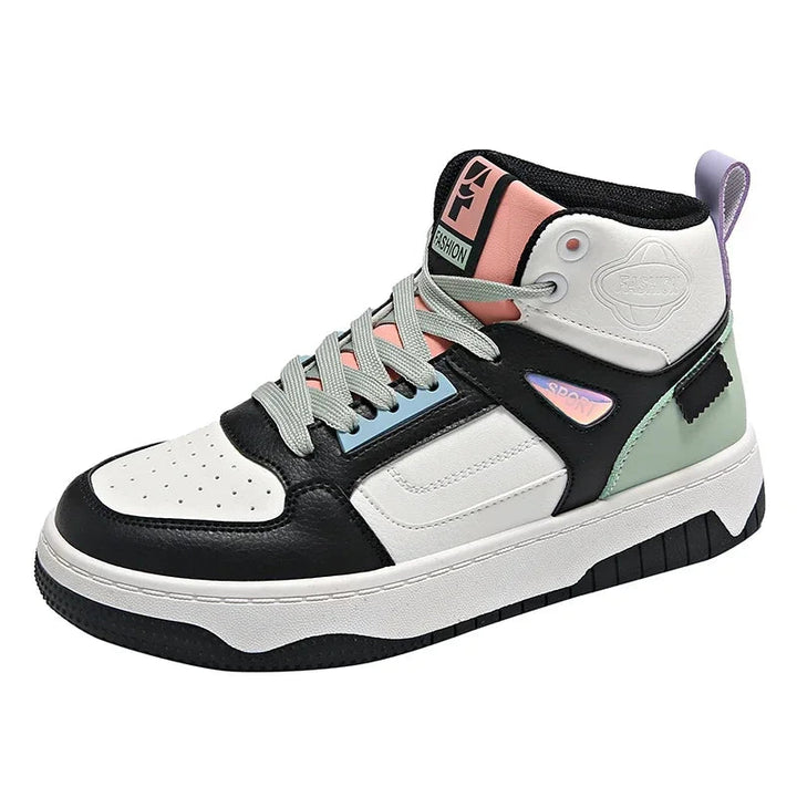 Korean High-Top Fashion Sneakers Dark Tiger