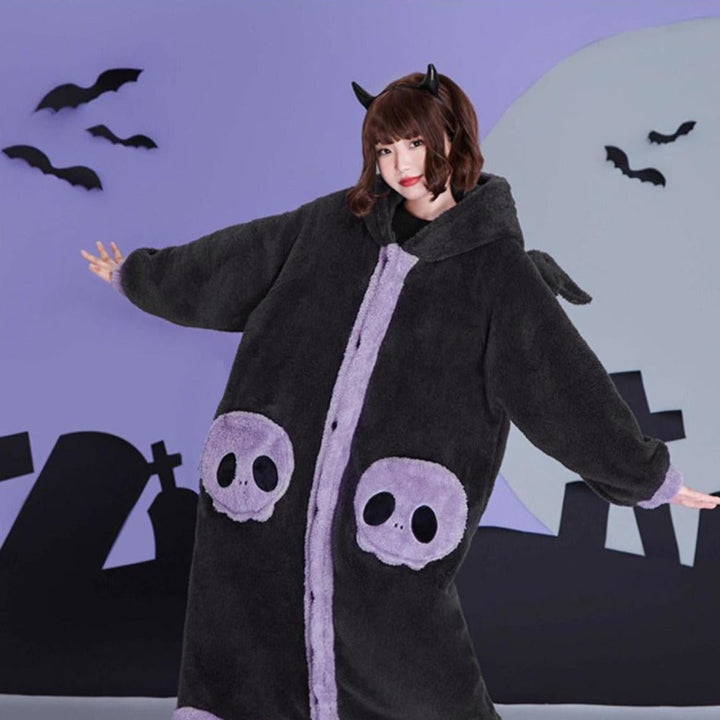 Kawaii Halloween Bat Kigurumi Dark Tiger