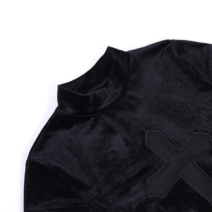 Dark Cross Sheer T-shirts Dark Tiger