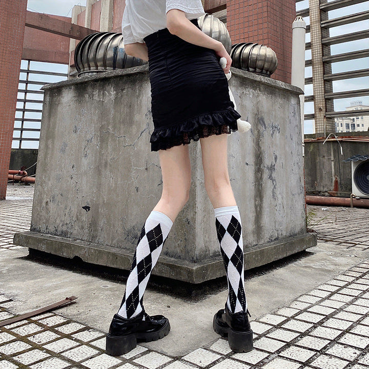 Gothic Harajuku Socks Dark Tiger