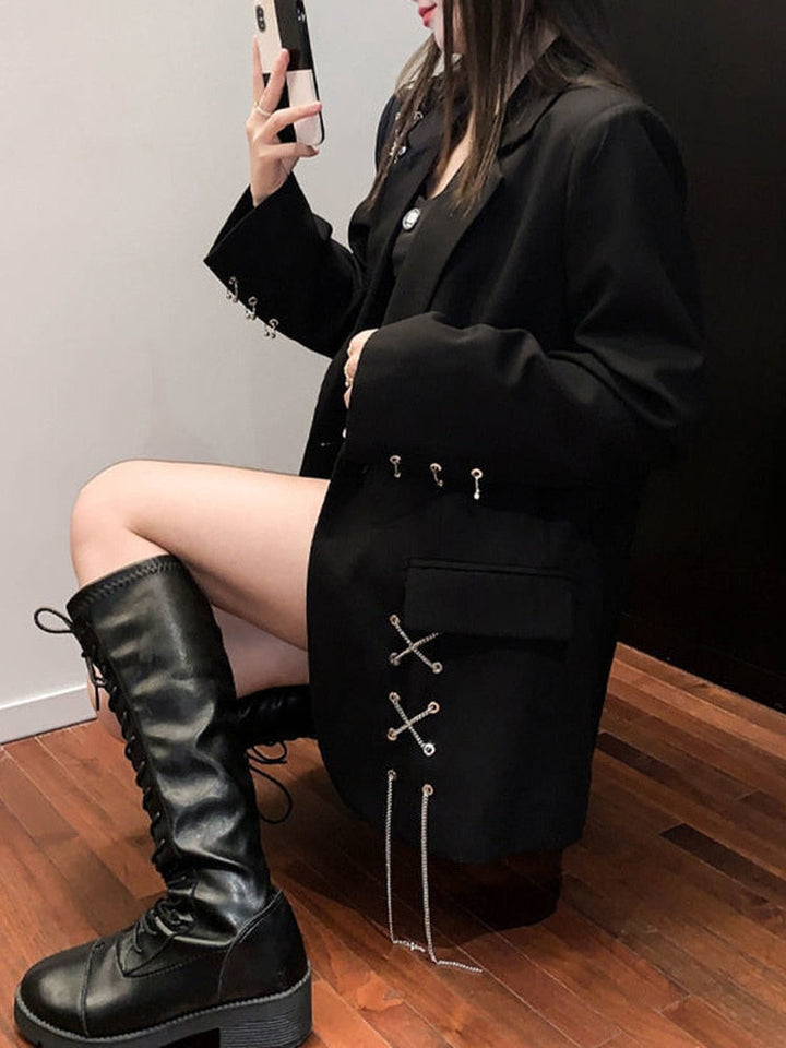 Harajuku Gothic Blazer Dark Tiger