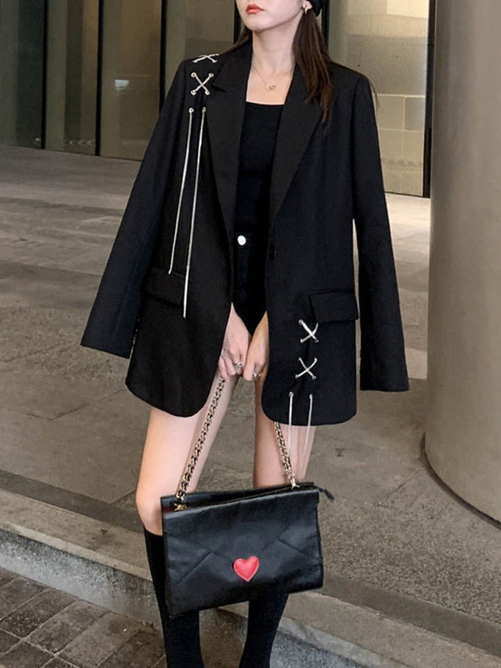 Harajuku Gothic Blazer Dark Tiger