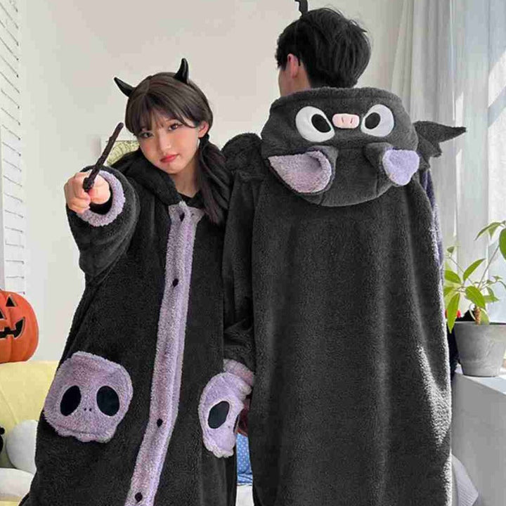 Kawaii Halloween Bat Kigurumi Dark Tiger