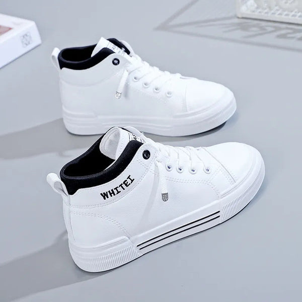 Streetwear Fashion High-top Sneakers Dark Tiger