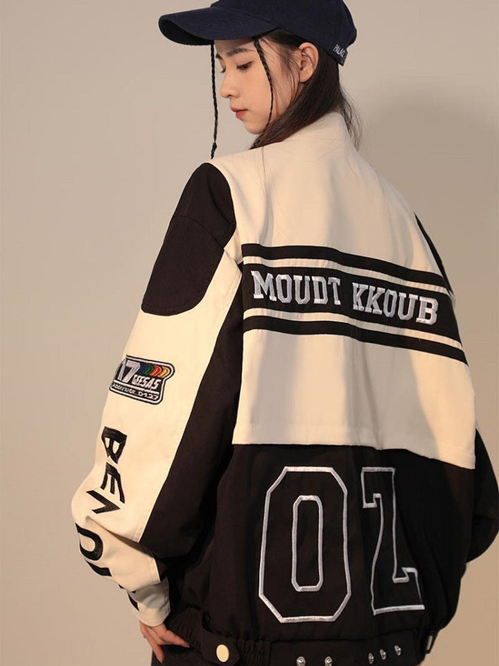 Removable Y2K Jacket Dark Tiger