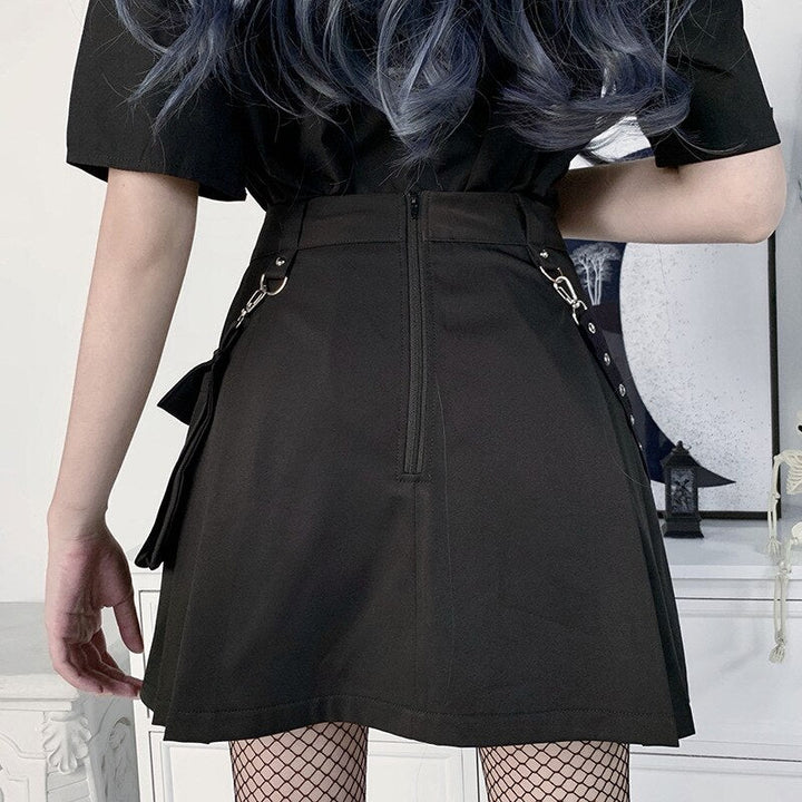 Techwear Gothic Skirt Dark Tiger