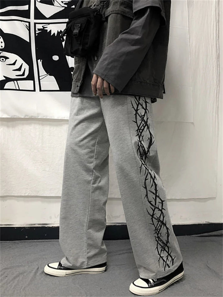 Y2k Vintage Fashion Pants Dark Tiger