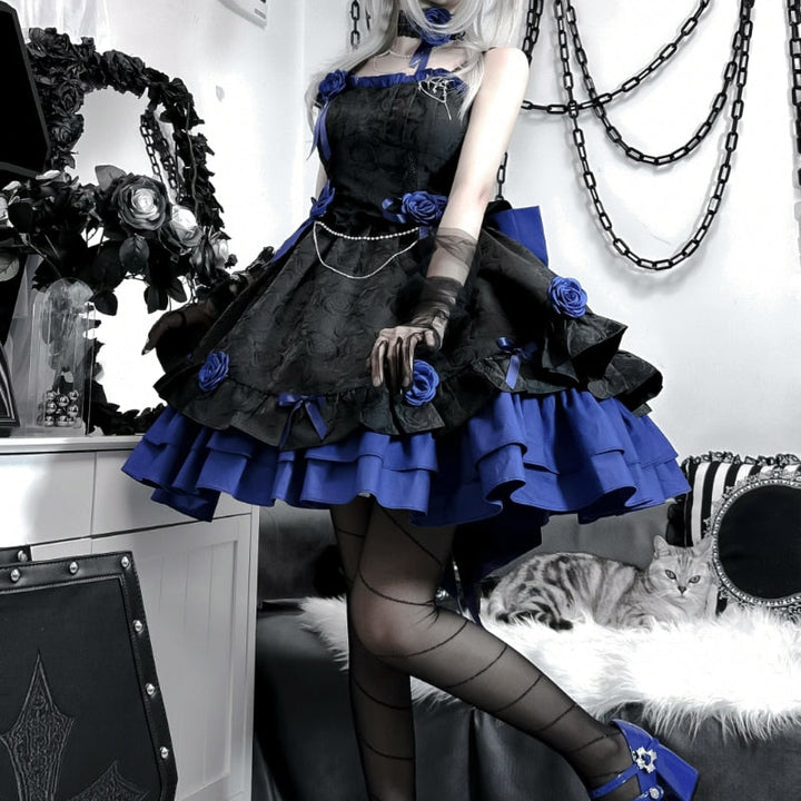 Gothic Victorian Dress Dark Tiger