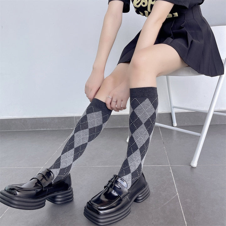 Gothic Harajuku Socks Dark Tiger