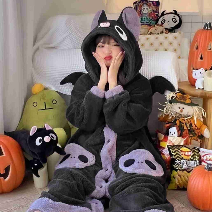 Kawaii Halloween Bat Kigurumi Dark Tiger