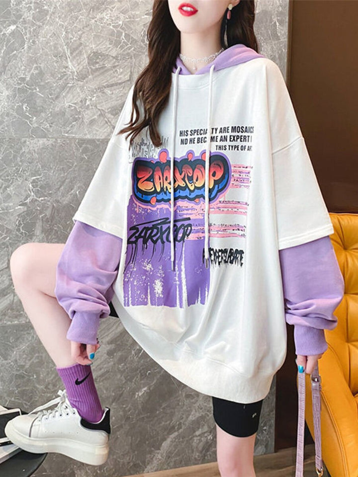 Harajuku Punk Aesthetic Hoodie Dark Tiger