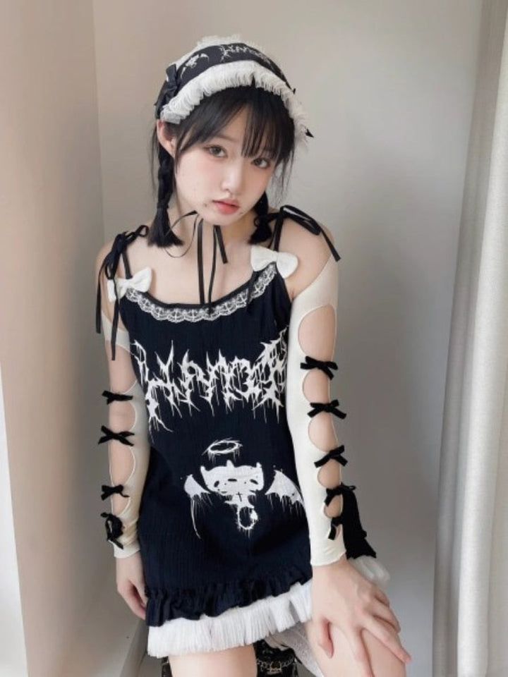 Gothic Punk Dress Dark Tiger