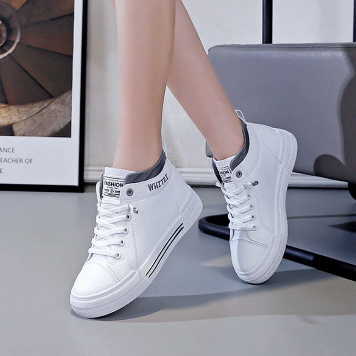 Streetwear Fashion High-top Sneakers Dark Tiger