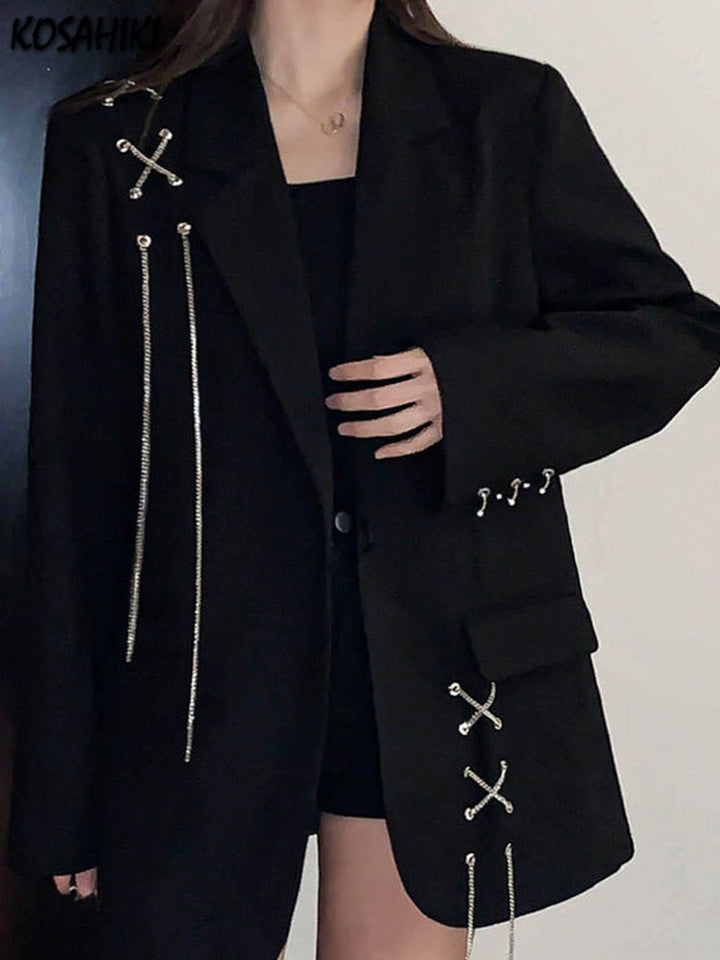 Harajuku Gothic Blazer Dark Tiger