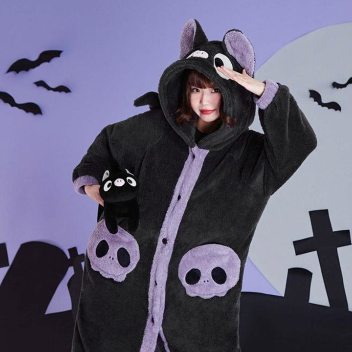 Kawaii Halloween Bat Kigurumi Dark Tiger