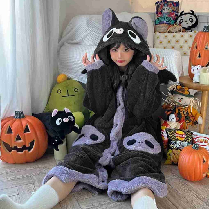 Kawaii Halloween Bat Kigurumi Dark Tiger