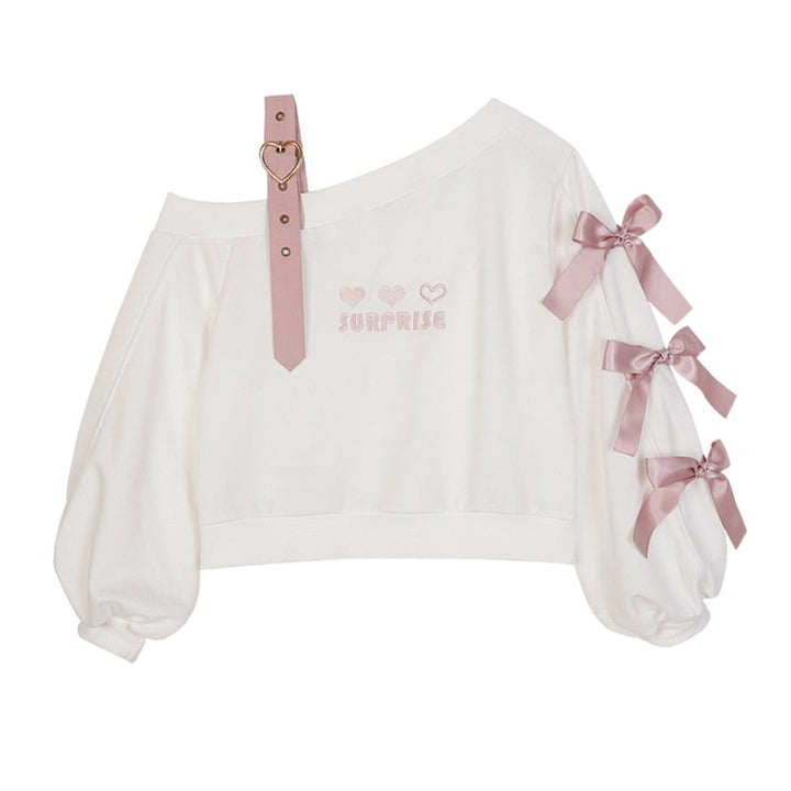 Pastel Goth Heart Sweater Dark Tiger