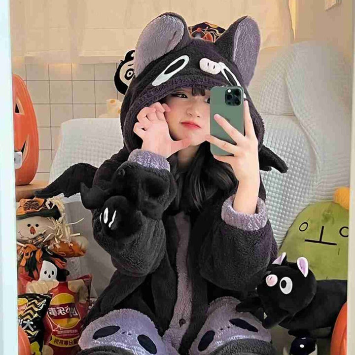 Kawaii Halloween Bat Kigurumi Dark Tiger